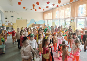 Bal Jesieni w przedszkolu