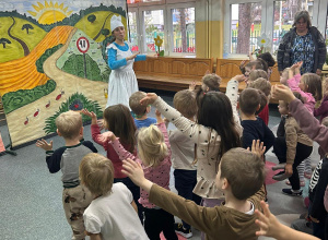 Teatrzyk "Smerfuj bezpiecznie"