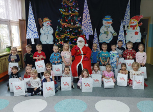 Wizyta Mikołaja w Misiach