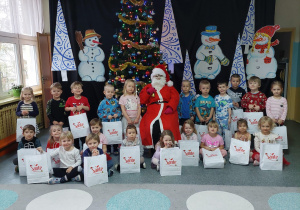 zdjęcie z Mikołajem