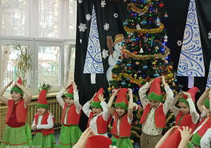 występ świąteczny gr. Promyczki