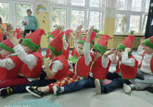 występ świąteczny gr. Promyczki