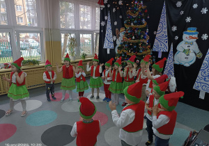 występ świąteczny gr. Promyczki