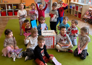 grupa Misie z kratkami walentynkowymi