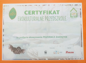 Certyfikat-Pożeracze zakrętek