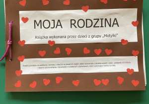 Książka wykonanan przez dzieci